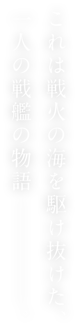 これは戦火の海を駆け抜けた、一人の戦艦の物語――。