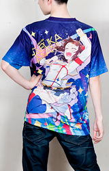 ReDropアイマスライブTシャツ 着用モデル